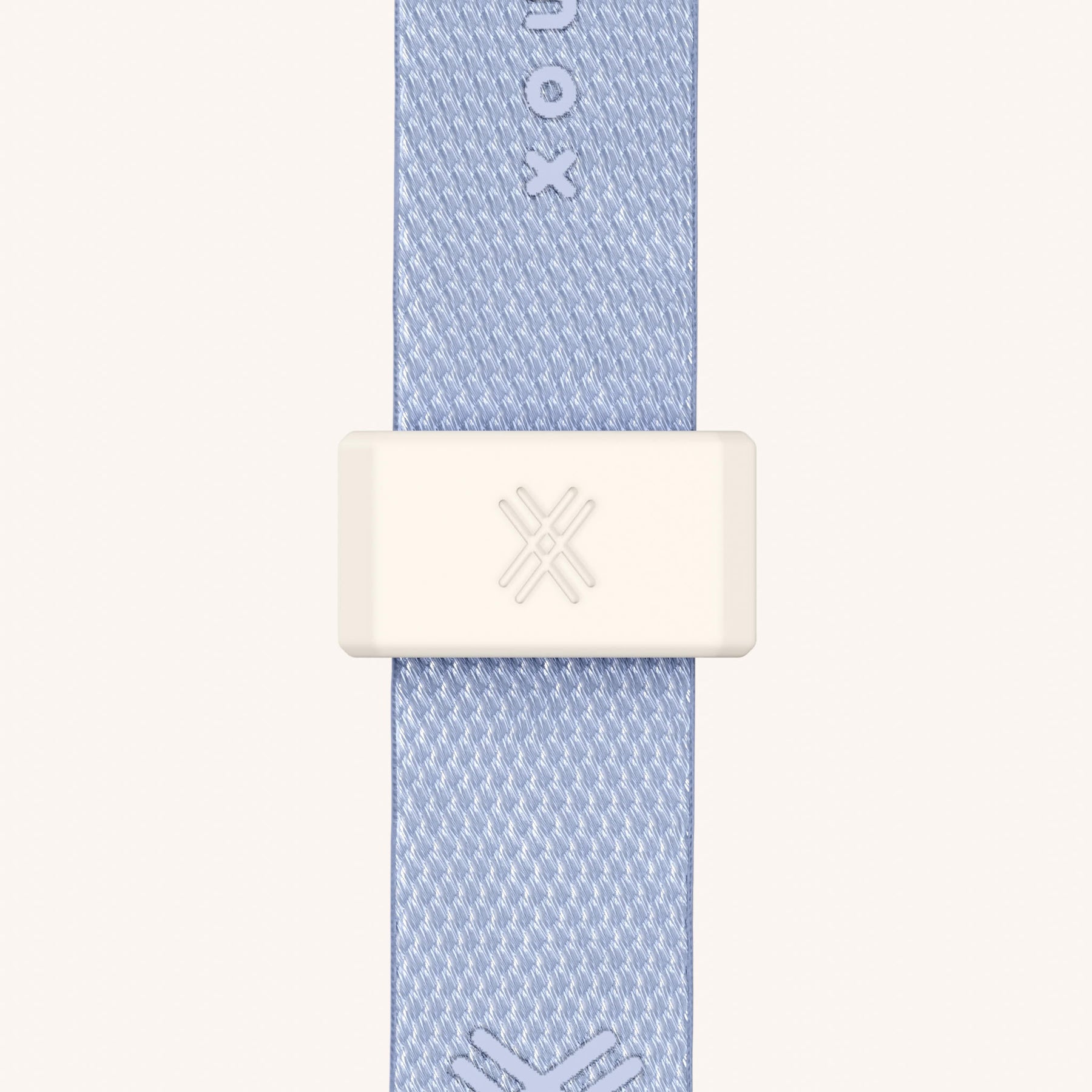 Cordon de téléphone avec fine lanière en Baby Blue