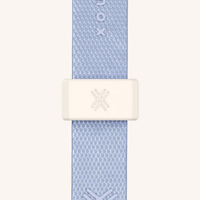 Cordon de téléphone avec fine lanière en Baby Blue
