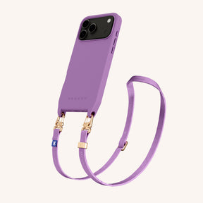Cordon de téléphone avec fine lanière en Lavender
