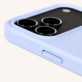 Cordon de téléphone avec fine lanière en Baby Blue