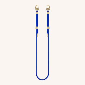 Phone Strap Carabiner Rope in Blue Total View | XOUXOU