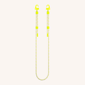 Phone Strap Carabiner Rope in Neon Camouflage Total View | XOUXOU