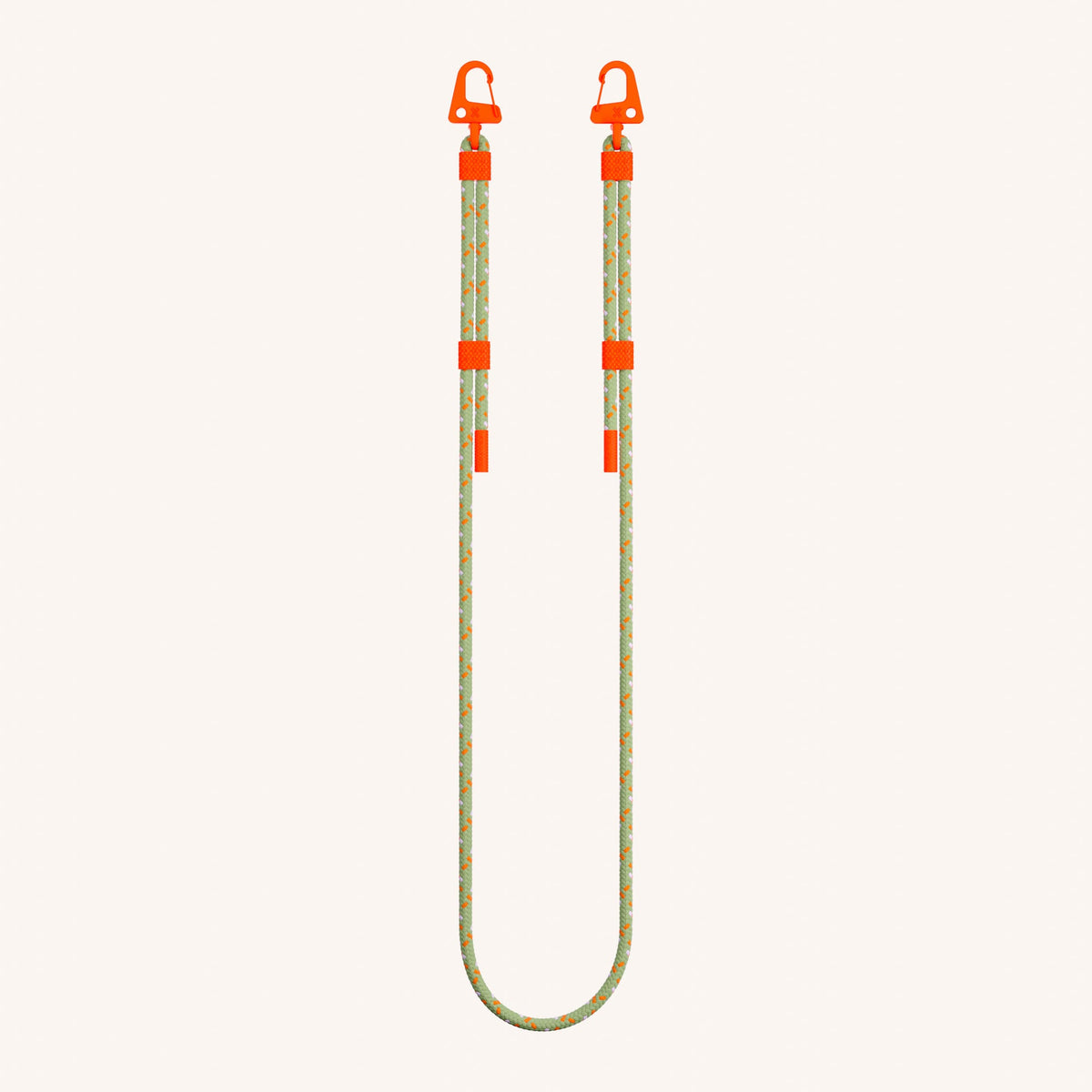 小物 NATURAL DYED NYLONROPE CARABINER 01 NULABEL/ニューレーベル】NATURAL DYED NYLONROPE CARABINER 01