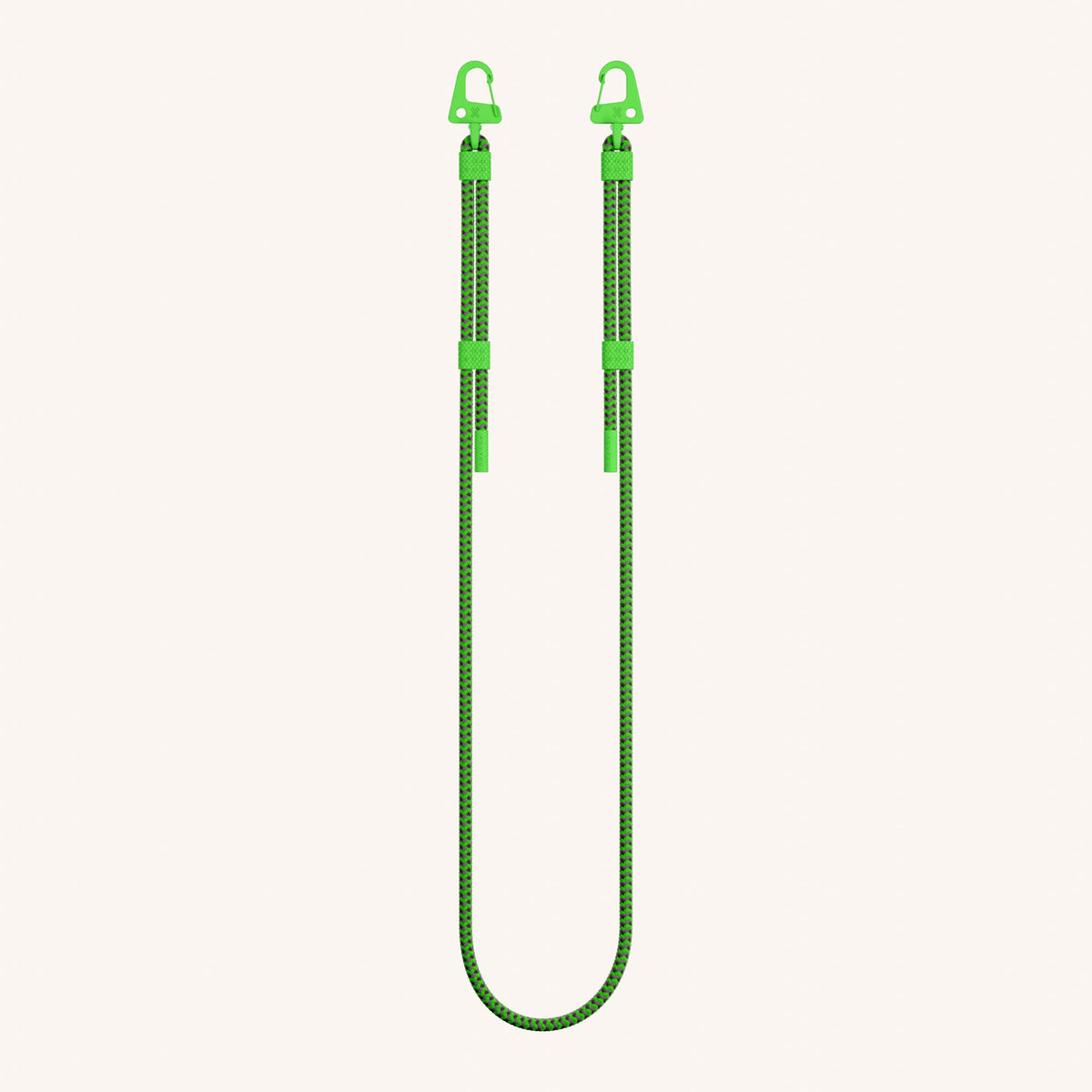 小物 NATURAL DYED NYLONROPE CARABINER 01 NULABEL/ニューレーベル】NATURAL DYED NYLONROPE CARABINER 01