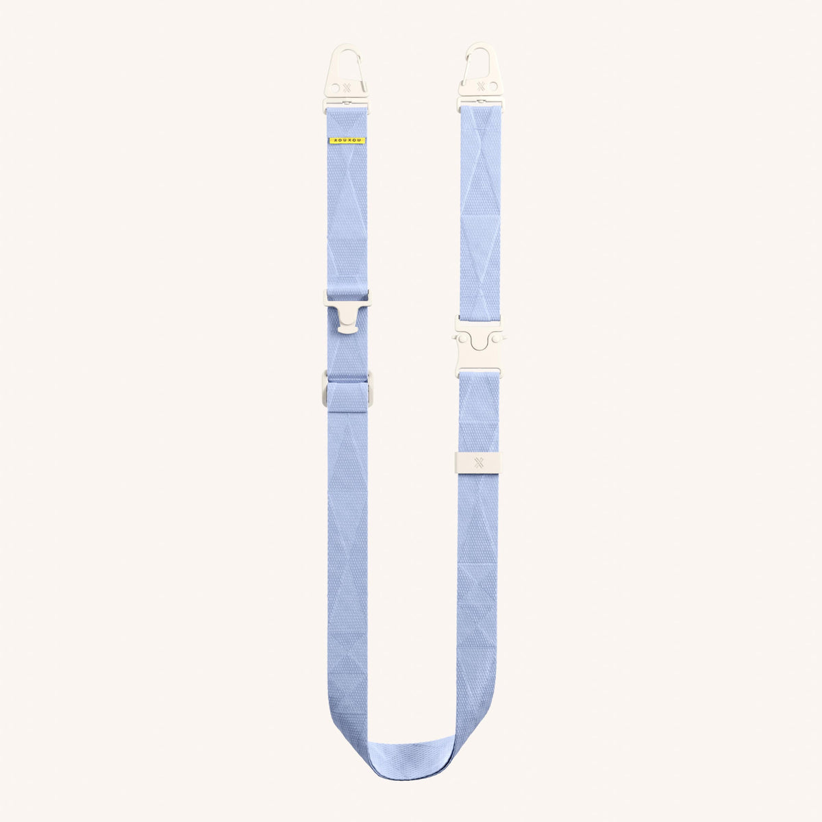 Phone Strap Lanyard in Baby Blue Total View | XOUXOU