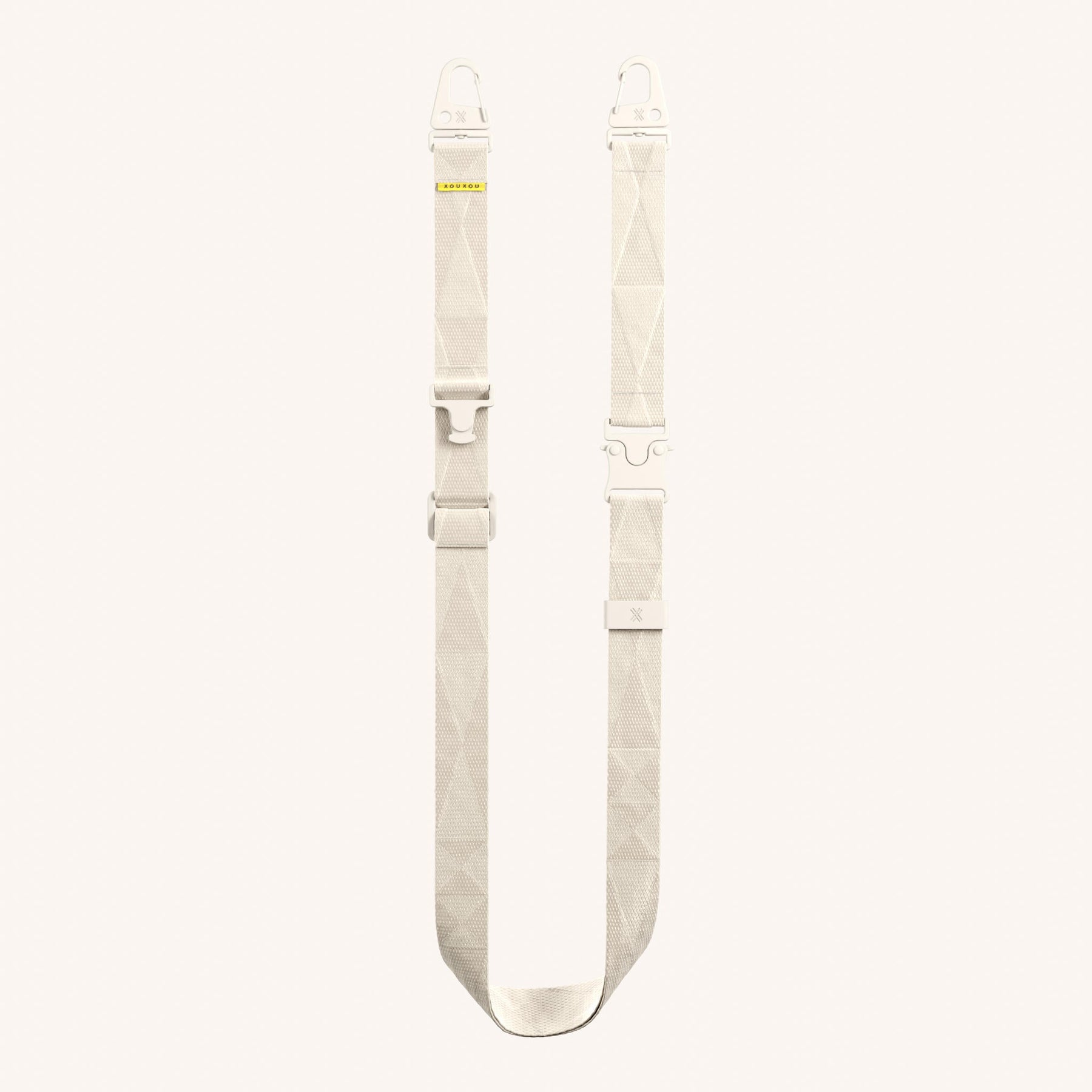 Phone Strap Lanyard in Chalk Total View | XOUXOU