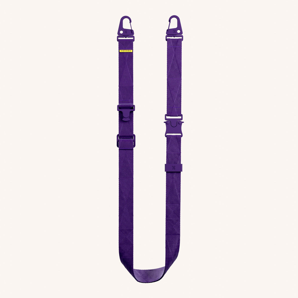 Phone Strap Lanyard in Purple Total View | XOUXOU