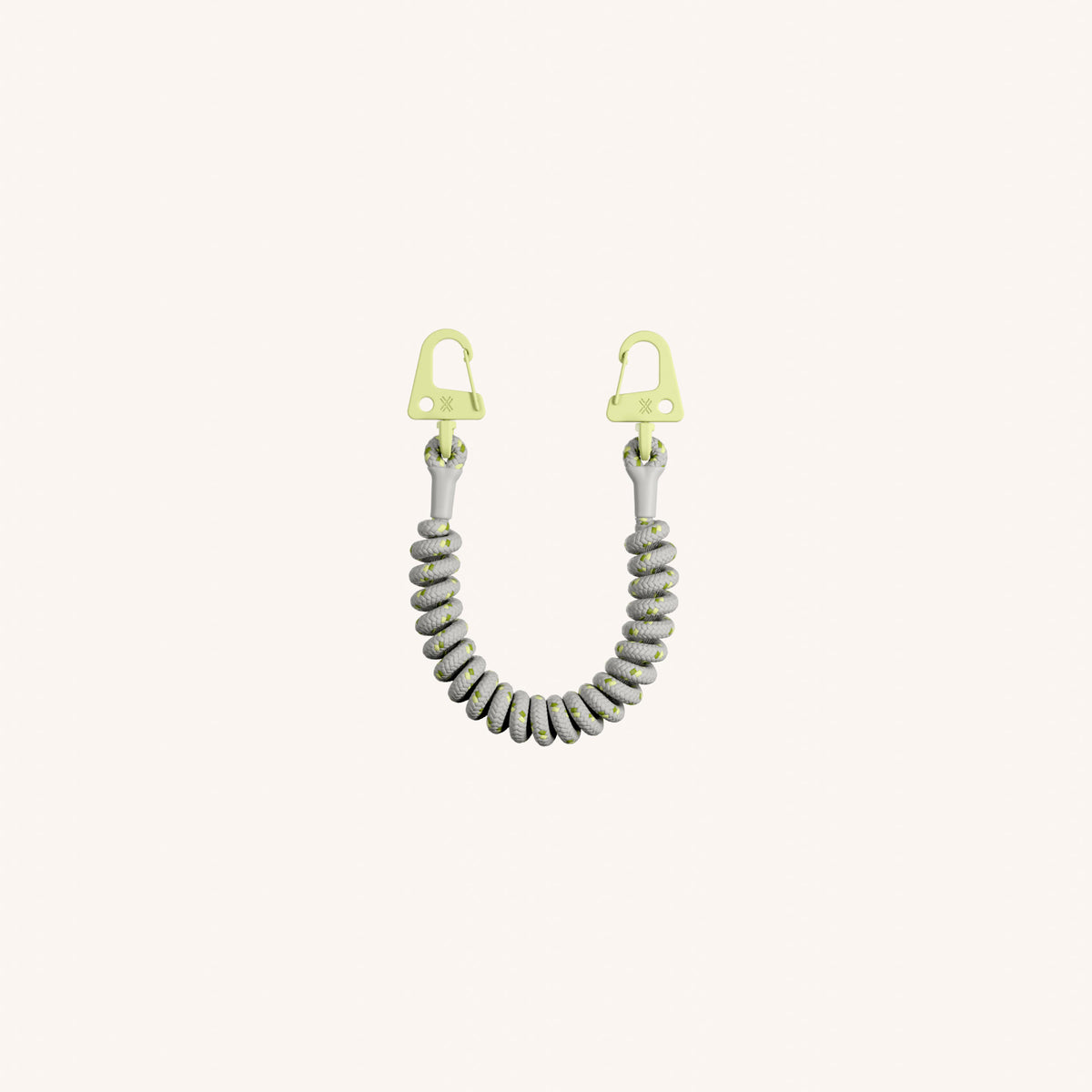 Spiral Rope in Y2K Silver