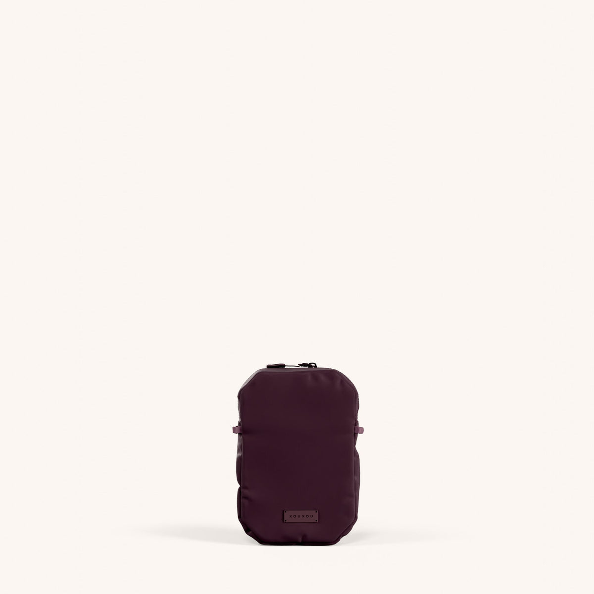 Shoulder Bag Core in Burgundy Total View | XOUXOU